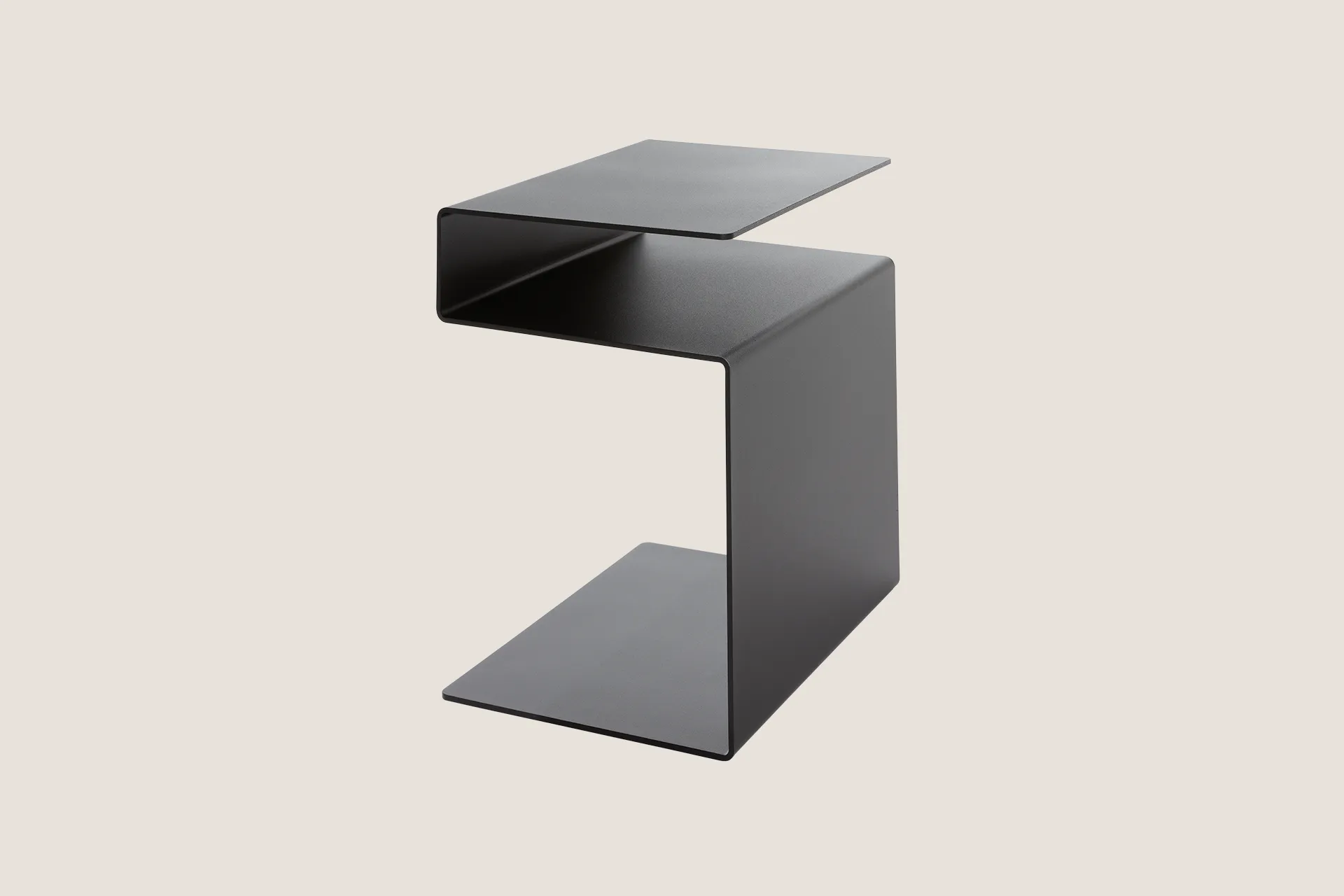 Side table Cubo | Jet Black - Qsuli